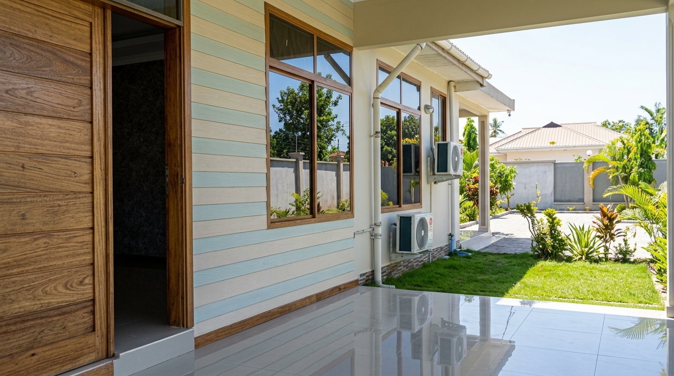 Private villa veranda